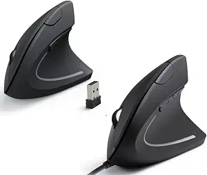 Anker 2.4G Wireless Vertical Ergonomic Mouse